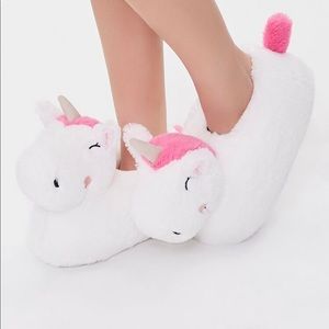 Unicorn slippers